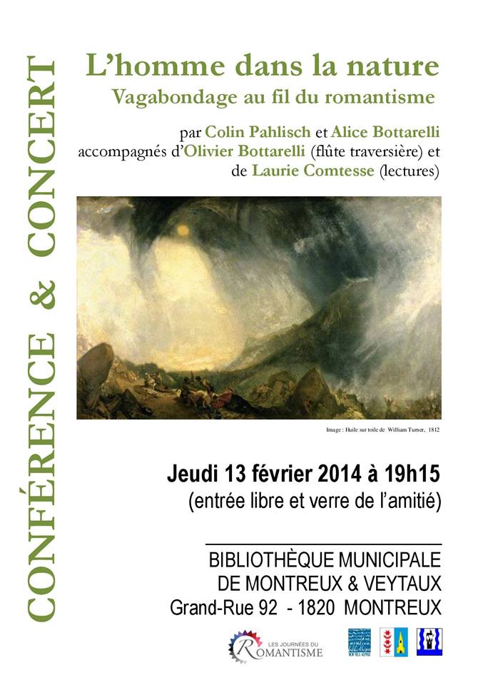 Conférence /// Lecture /// Concert /// Bibliothèque /// 13 Février /// 19H15