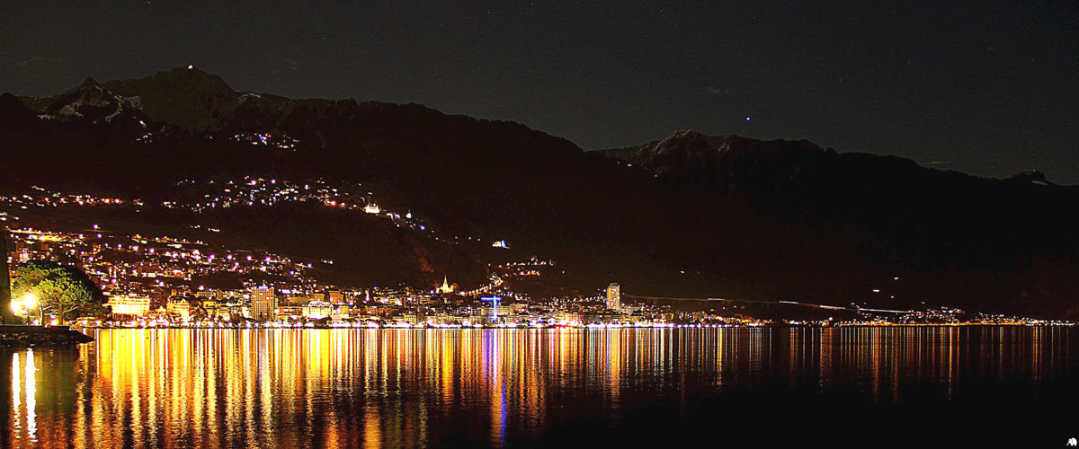 Montreux | La ville | La Nuit